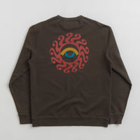 Mollusk Dazy Sun Crewneck Sweatshirt in Faded Black thumbnail