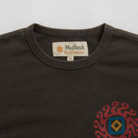 Mollusk Dazy Sun Crewneck Sweatshirt in Faded Black thumbnail