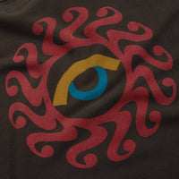 Mollusk Dazy Sun Crewneck Sweatshirt in Faded Black thumbnail