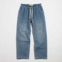 Mollusk Drawstring Salvador Pants - Vintage Indigo Denim thumbnail