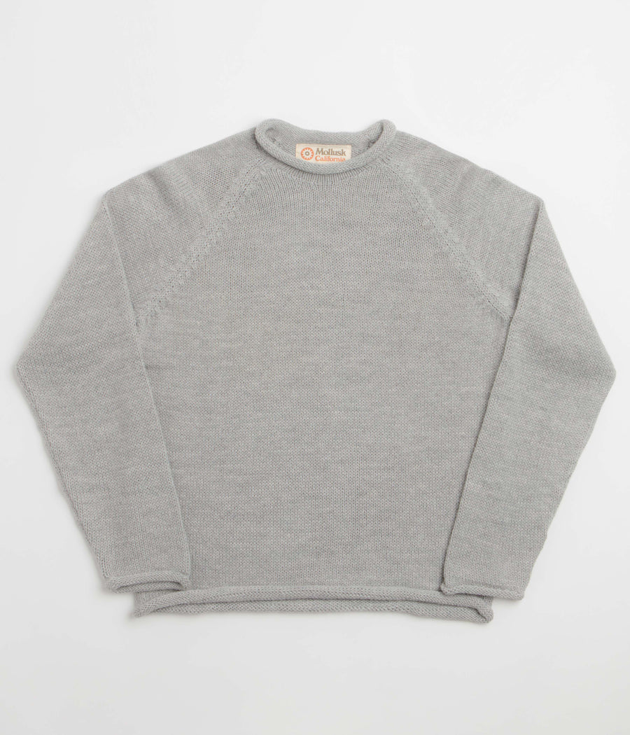 Mollusk Fisherman Sweatshirt in Pearl Grey