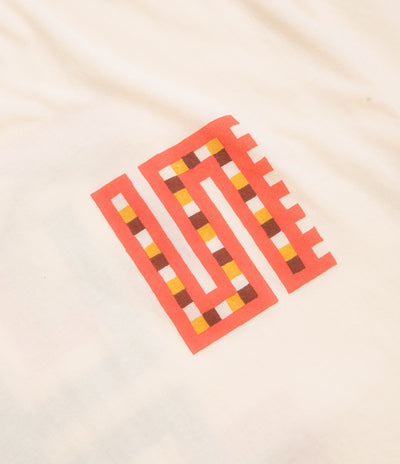 Mollusk Four Square T-Shirt in Super Natural