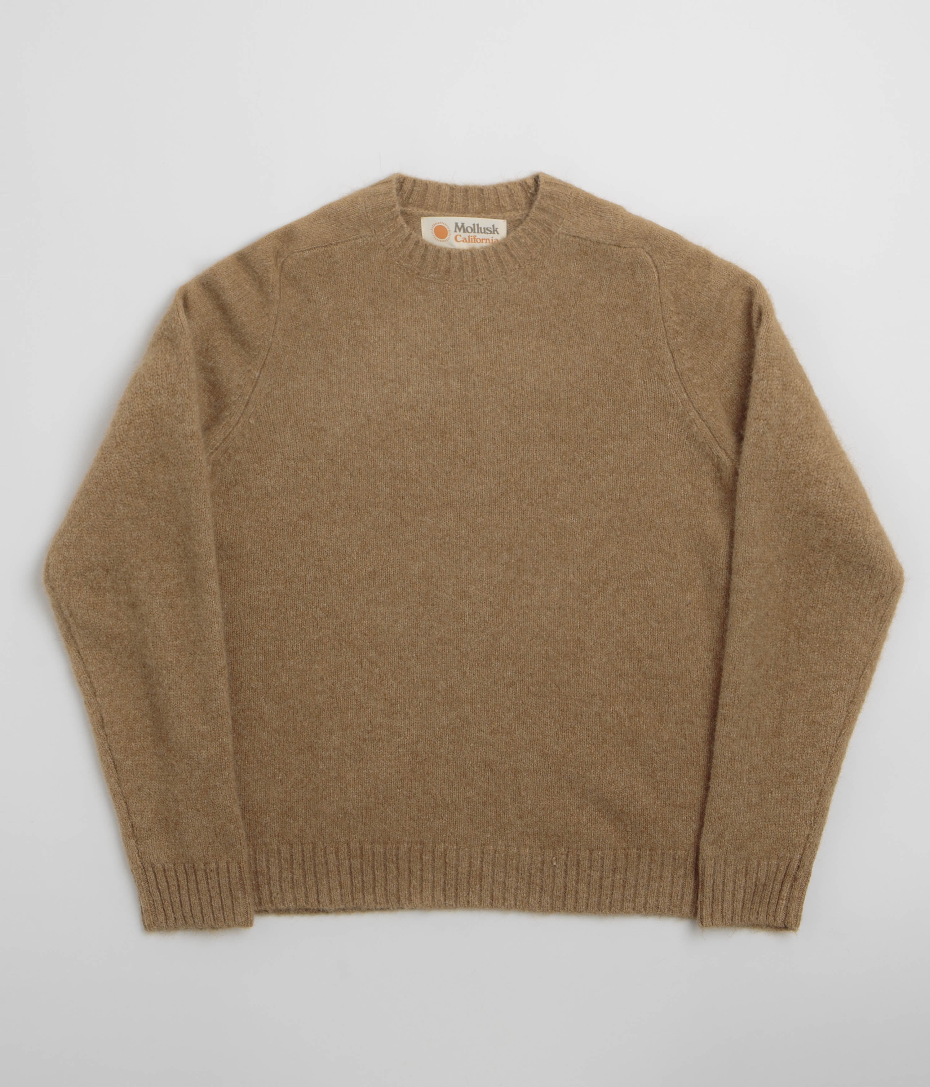 Mollusk Fuzzy Cambridge Sweatshirt - Butterscotch