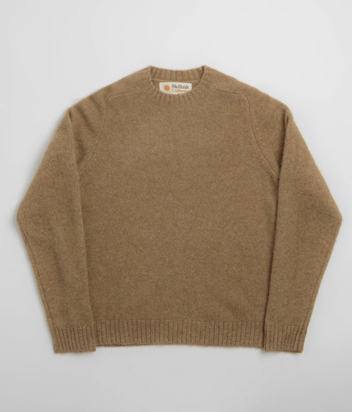 Mollusk Fuzzy Cambridge Sweatshirt - Butterscotch