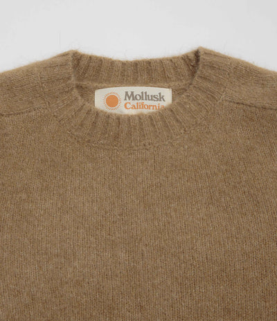 Mollusk Fuzzy Cambridge Sweatshirt - Butterscotch