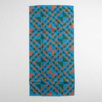 Mollusk Graphis Towel in Blue Multi thumbnail