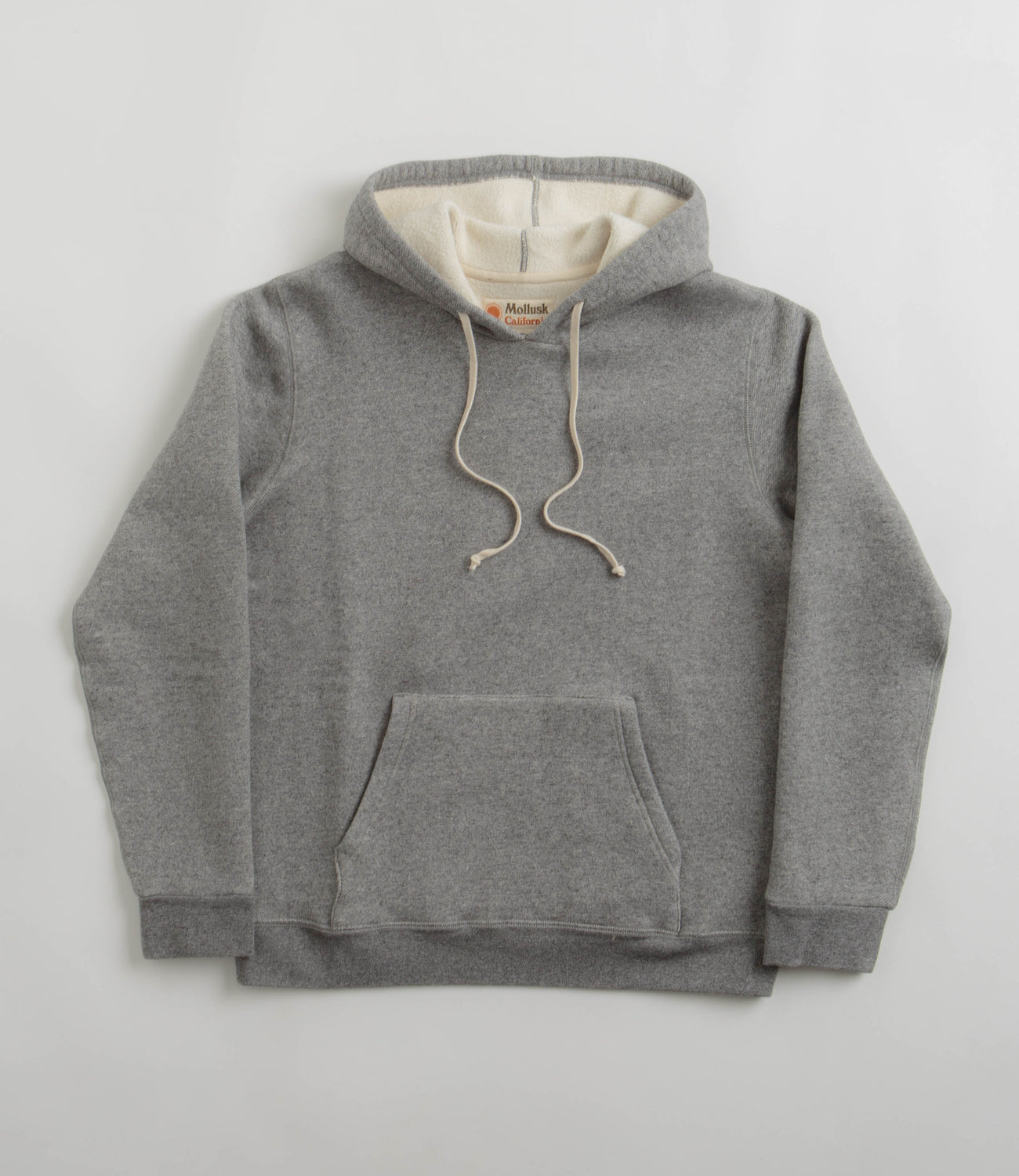 Mollusk Heavy Terry Hoodie Heather Grey Flatspot