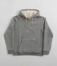 Mollusk Heavy Terry Hoodie in Heather Grey