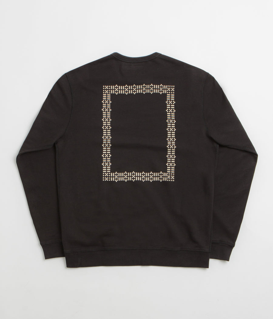 Mollusk Helix Crewneck Sweatshirt - True Black