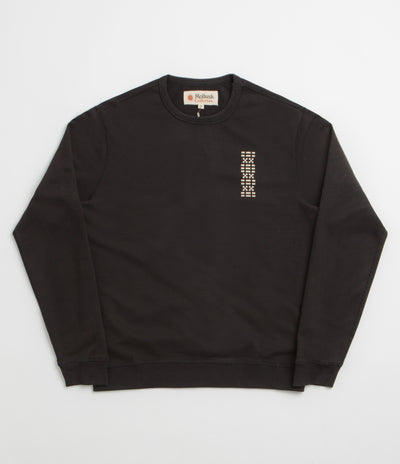 Mollusk Helix Crewneck Sweatshirt - True Black