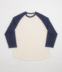 Mollusk Hemp Baseball T-Shirt in Navy