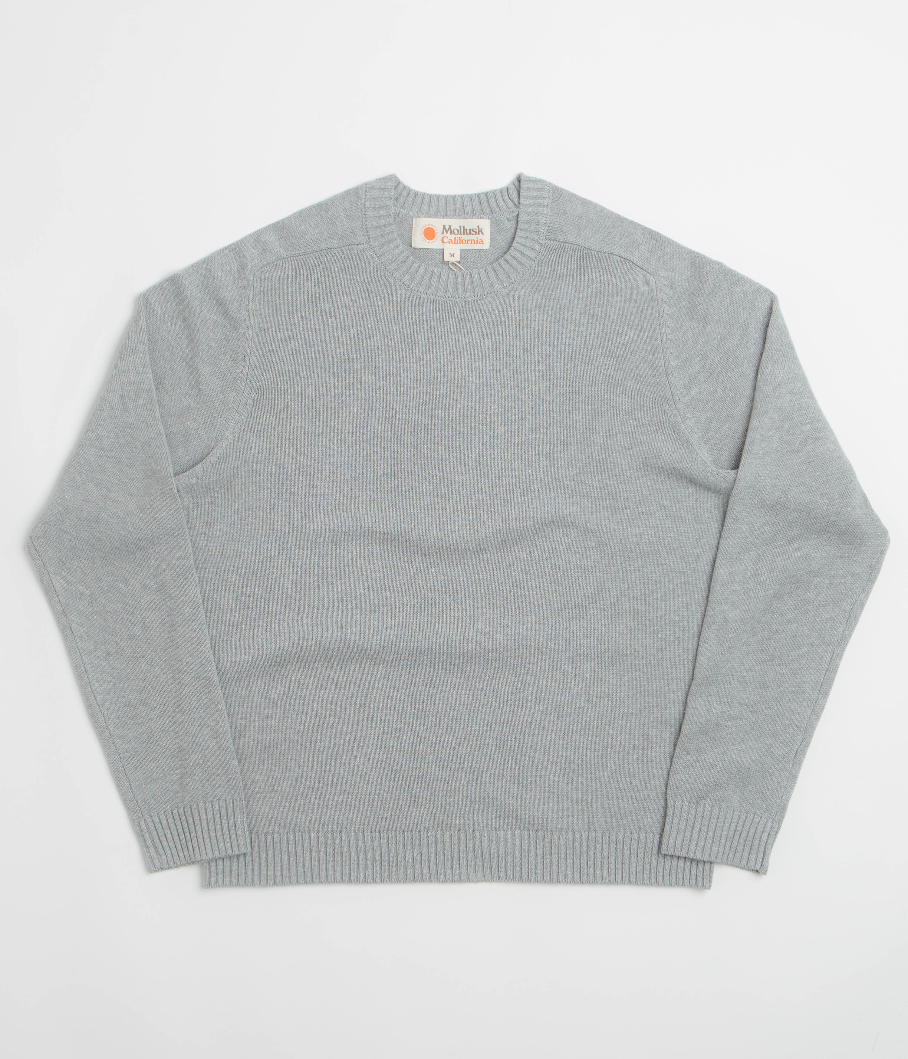 Mollusk Hemp Cambridge Sweatshirt - Gray Flannel