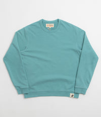 Mollusk Max Crewneck Sweatshirt in Faded Sapphire