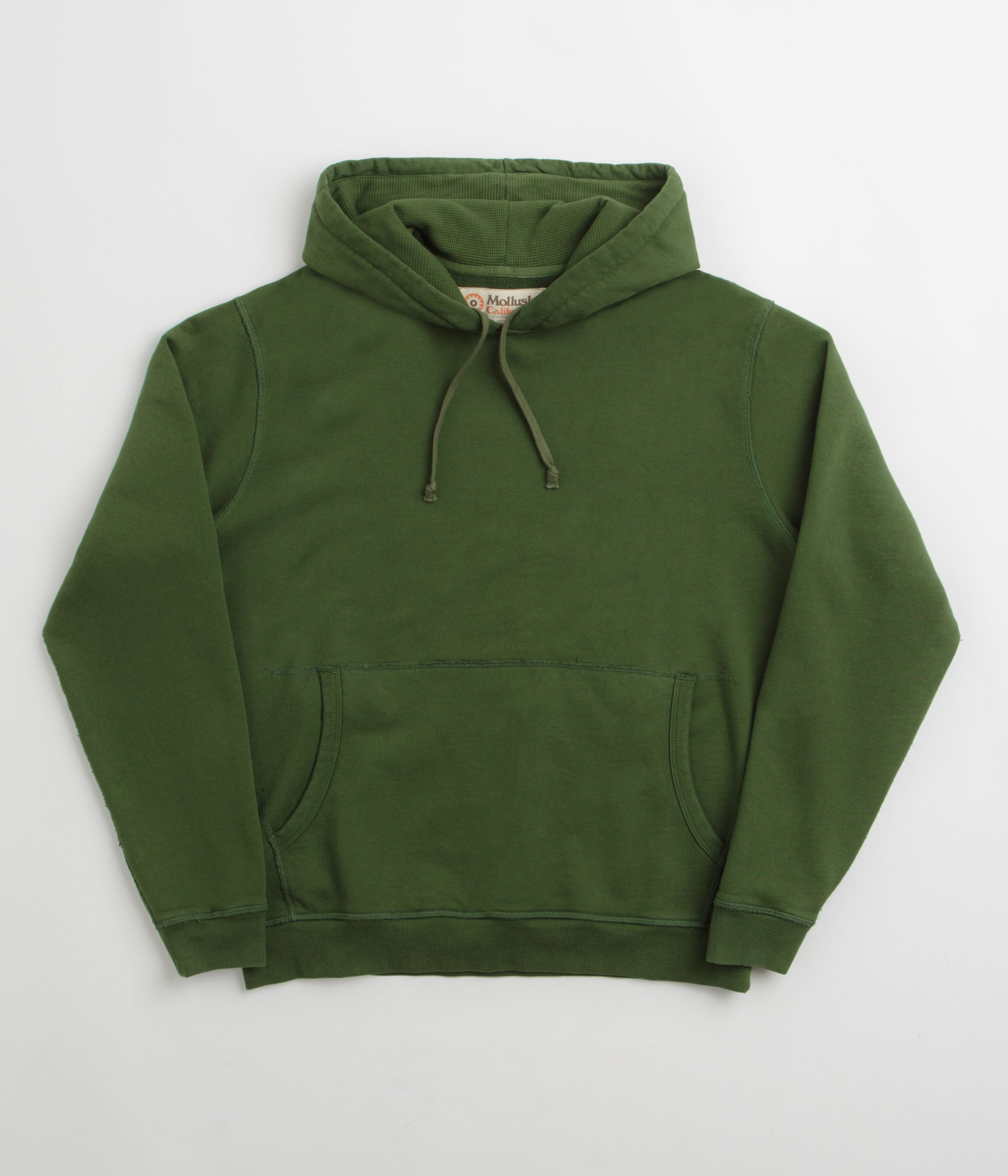 Mollusk Max Hoodie in Dark Rover Green