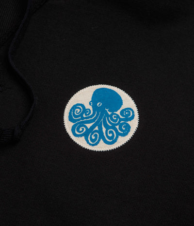 Mollusk Max Octo Patch Hoodie in Black