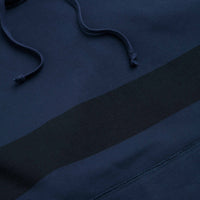 Mollusk Max Stripe Hoodie - Navy Indigo thumbnail