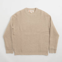 Mollusk Merino Crewneck Sweatshirt - Linen thumbnail