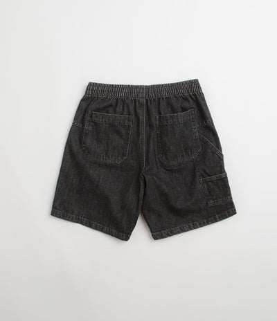 Mollusk Pinnacle Shorts in Black Denim