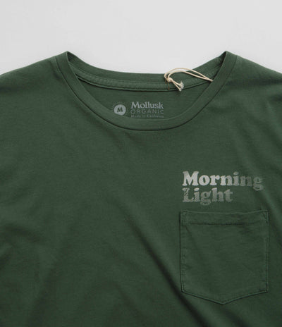 Mollusk Morning Light T-Shirt in Rover Green
