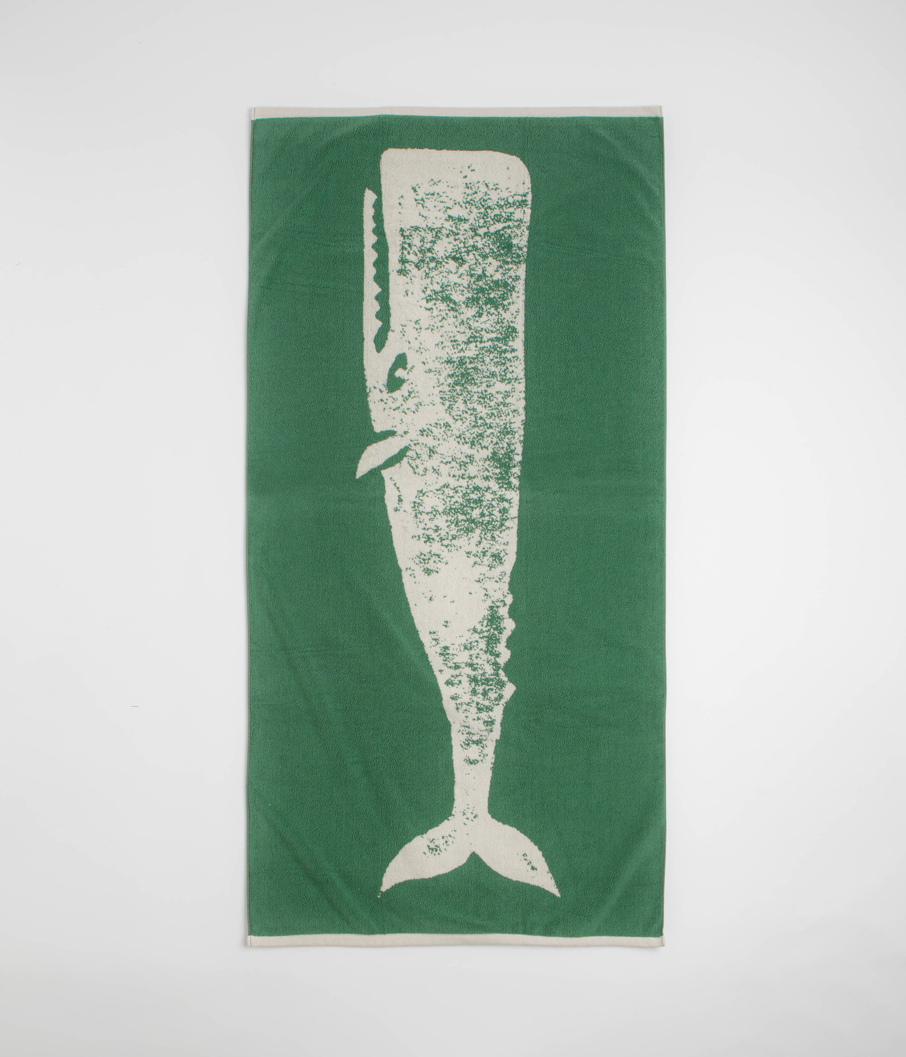 Mollusk Olde Whale Towel in Trinity Green