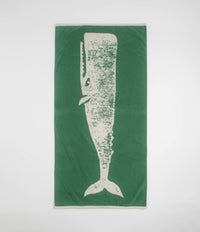 Mollusk Olde Whale Towel in Trinity Green