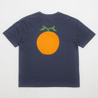 Mollusk Orange T-Shirt - Navy thumbnail