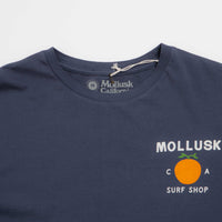 Mollusk Orange T-Shirt - Navy thumbnail