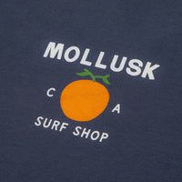 Mollusk Orange T-Shirt - Navy thumbnail