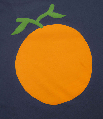 Mollusk Orange T-Shirt - Navy