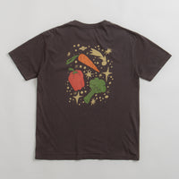 Mollusk Outer Veggie T-Shirt in Faded Black thumbnail
