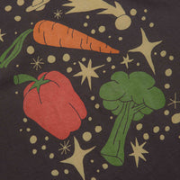 Mollusk Outer Veggie T-Shirt in Faded Black thumbnail