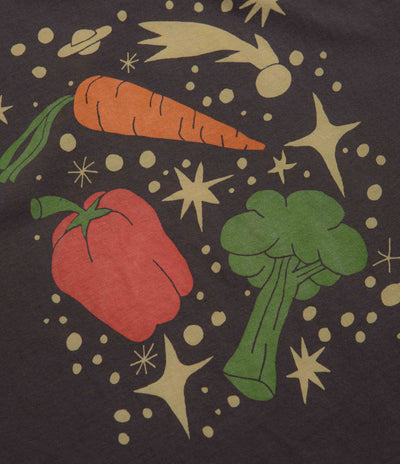 Mollusk Outer Veggie T-Shirt in Faded Black