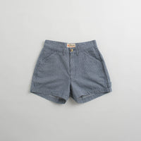 Mollusk Womens Painter Shorts in Railroad Stripe thumbnail