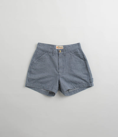 Mollusk Womens Painter Shorts in Railroad Stripe