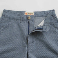 Mollusk Womens Painter Shorts in Railroad Stripe thumbnail