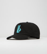 Mollusk Peace Cap in Faded Black