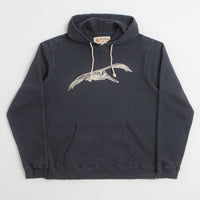 Mollusk Pelican Hoodie in Faded Navy thumbnail