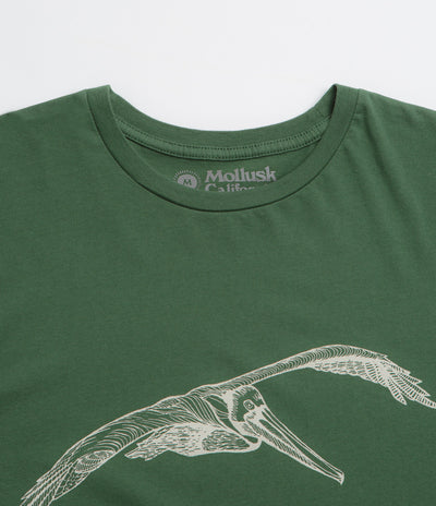 Mollusk Pelican T-Shirt in Rover Green