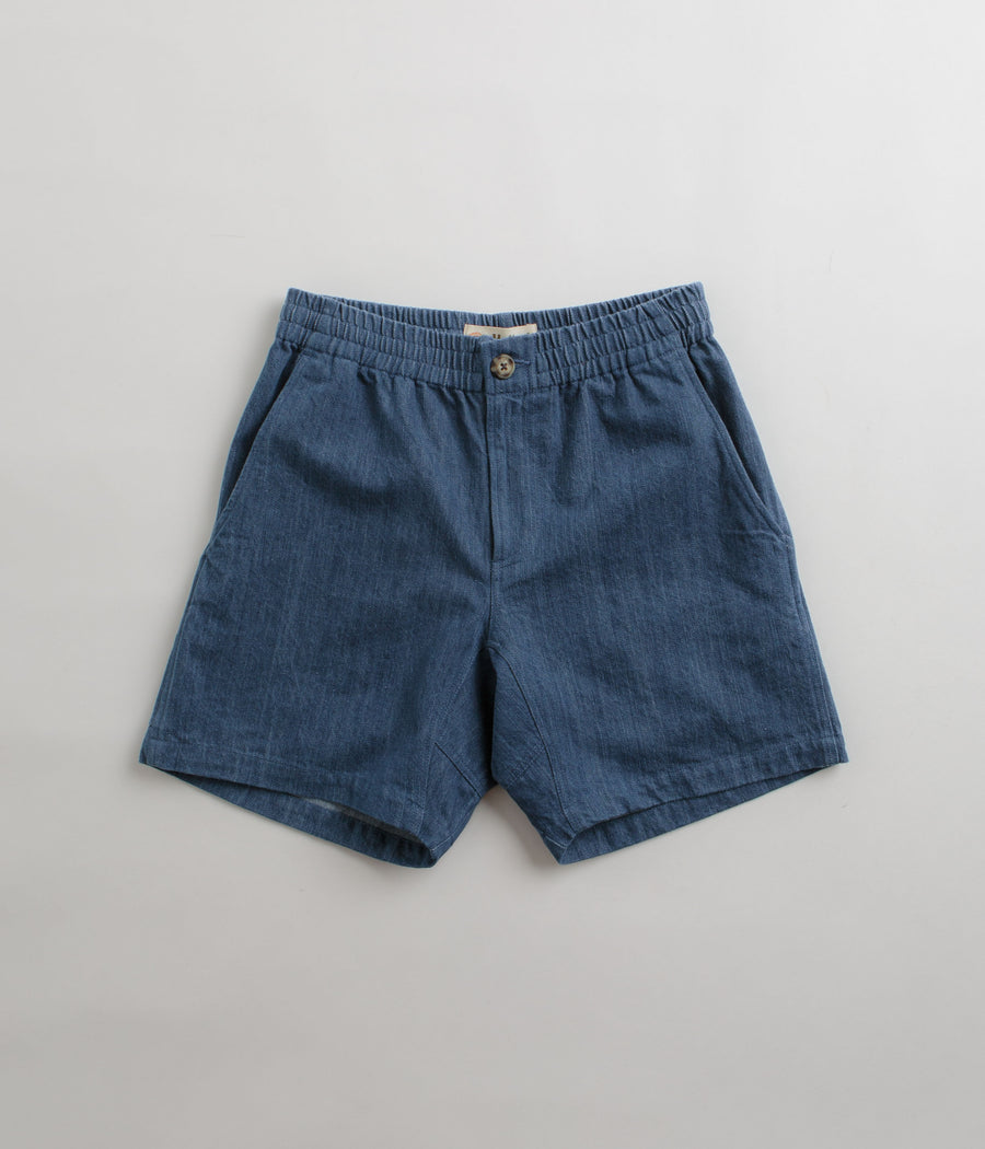 Mollusk Pinnacle Shorts in Indigo Denim