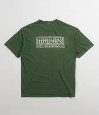 Mollusk Poppies T-Shirt in Schoolhouse Green
