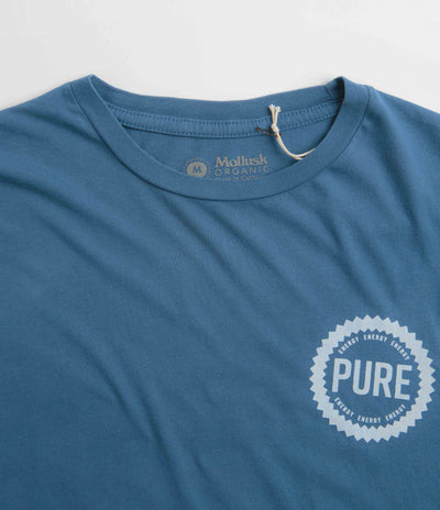 Mollusk Pure Energy T-Shirt in True Blue