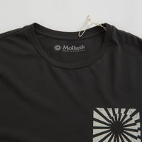 Mollusk Refraction T-Shirt - Faded Black thumbnail
