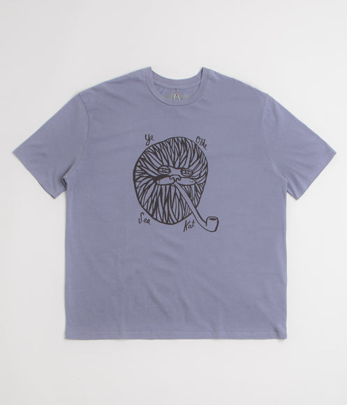 Mollusk Sea Kat T-Shirt - Lavender Blue