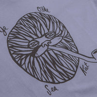 Mollusk Sea Kat T-Shirt in Lavender Blue thumbnail