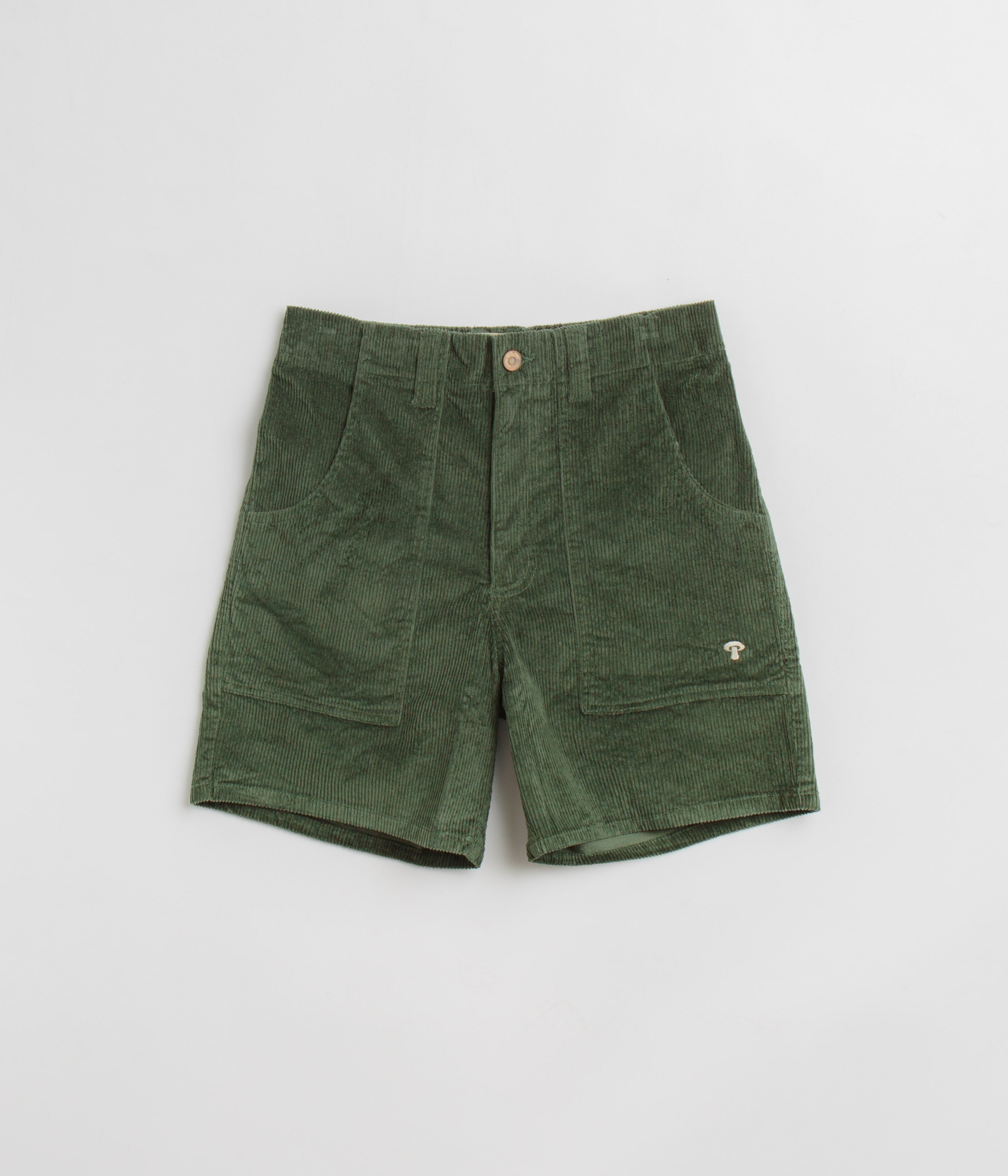 Mollusk Shroom Shorts in Rover Green