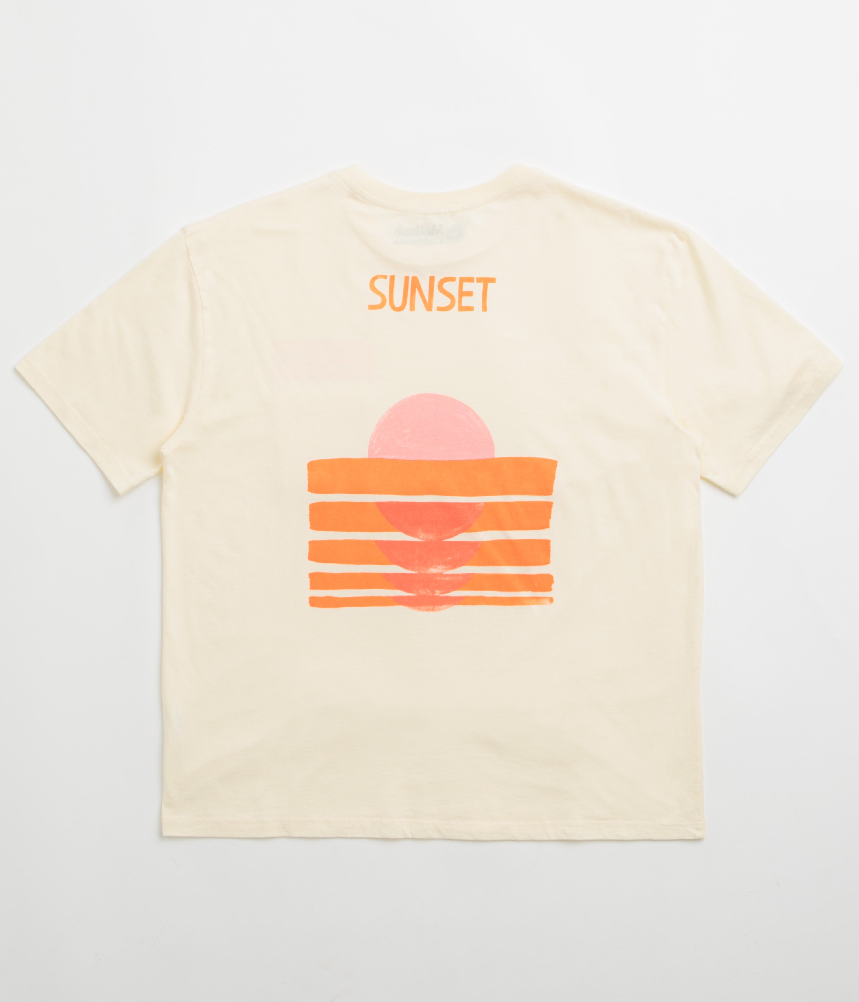 Mollusk Sinking Sunset T-Shirt in Natural