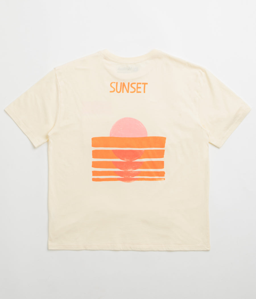 Mollusk Sinking Sunset T-Shirt - Natural