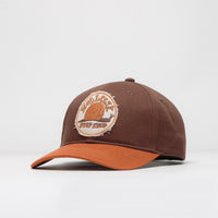 Mollusk Snail Patch Cap in Brown and Orange thumbnail