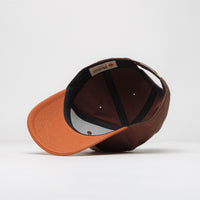 Mollusk Snail Patch Cap in Brown and Orange thumbnail