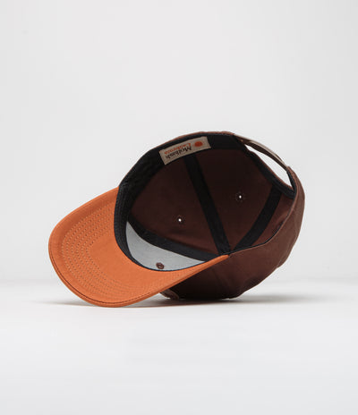 Mollusk Snail Patch Cap in Brown and Orange